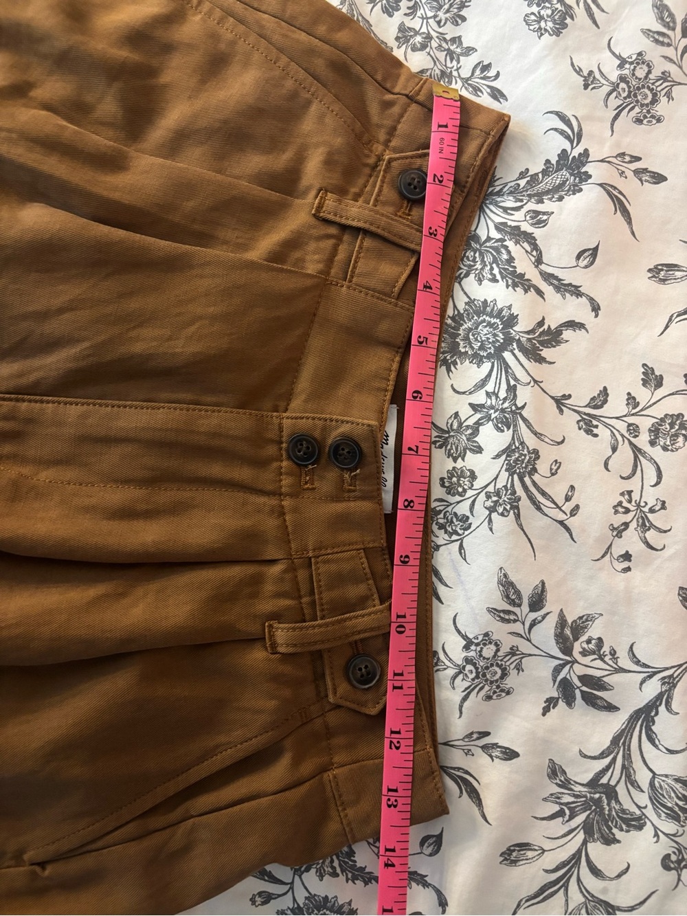 Madewell The Harlow Wide-Leg Pant in Acorn - Picture 10 of 15